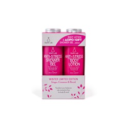 YOUTH LAB. Promo Anti-Stress Body Lotion Γαλάκτωμα Σώματος 400ml + Anti-Stress Shower Gel Αφρόλουτρο Σώματος 400ml 