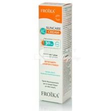 Froika Suncare AC Cream SPF30 - Αντηλιακή για Λιπαρό Δέρμα, 40ml