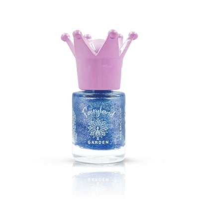 Garden Fairyland Nail Polish Glitter Blue Betty 1 