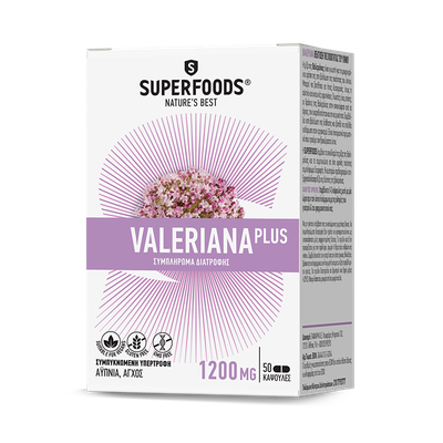 Superfoods Valeriana Plus Συμπλήρωμα Διατροφής 120