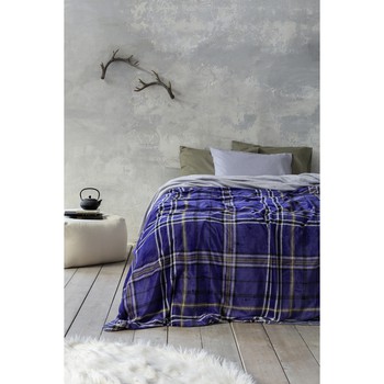 Κουβέρτα Fleece Μονή (150x220) Kester Blue Nima Home