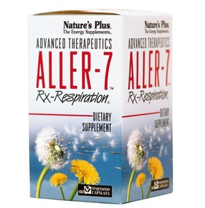 Nature's Plus Aller-7 Rx Respiration, 60 Ταμπλέτες