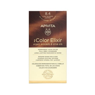Apivita Βαφή Μαλλιών My Color Elixir No8.4 Ξανθό Α