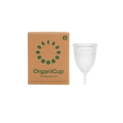 OrganiCup Menstrual Cup Size B Silicone Period Cup For Moderately Increased Flow 1 piece 