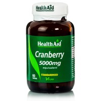 Health Aid Cranberry Extract 5000mg 60 Ταμπλέτες -