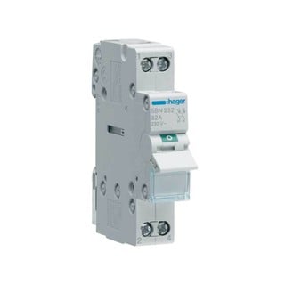 2-pole Modular Switch 32A with Indication SBN232