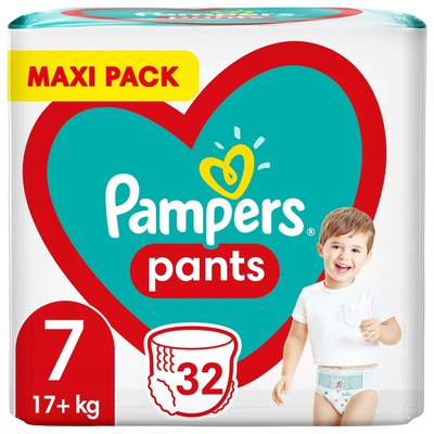 Pampers Pants Maxi Pack No 7 (17+ kg) 32τμχ