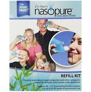 Nasopure Nasal Wash System Refill Kit, 40 Φακελάκι