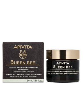 Apivita Queen Bee-Κρέμα Νύχτας Απόλυτης Αντιγήρανσ