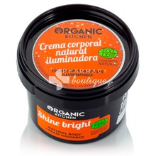 Organic Kitchen Shine bright - Κρέμα Σώματος Λάμψης, 100ml