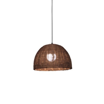 Pendant Bamboo Light Ημ6 Saman 38 Brown Black