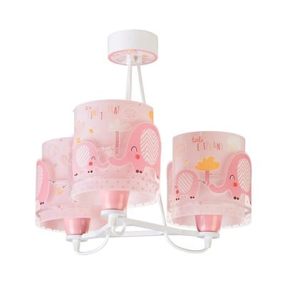 Kids Three Light Pendant Ceiling Lamp Little Eleph