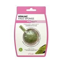 Vican Wise Beauty Konjac Face Sponge Green Tea Pow