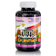 Natures Plus Animal Parade Gummies - Πολυβιταμίνη, 75 ζελεδάκια