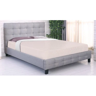 Υπέρδιπλο Κρεβάτι Ξύλο/Ύφασμα (Στρώμα 160x200cm) F