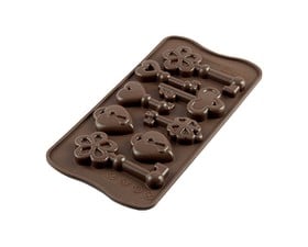 Silikomart Φόρμα Σιλικόνης για 8 Σοκολατάκια Choco Keys