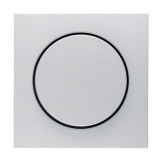 Berker B.7 Rotary Dimmer Plate Aluminium 11371404