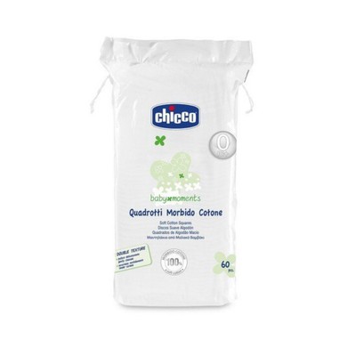 CHICCO Baby Moments Μαντηλάκια Από Μαλακό Βαμβάκι x60