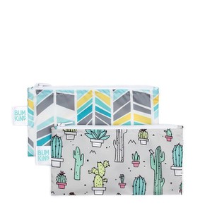 Bumkins Small Snack Bag Quill/Cacti Τσαντάκια Φαγη
