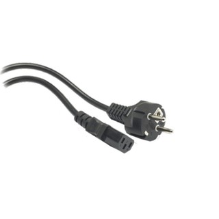 Cable PC/monitor 10A-Schuko G&BL 1.8m Black 801188