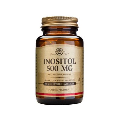 Solgar - Inositol 500mg Ινοσιτόλη - 50caps
