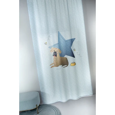 Βρεφική Κουρτίνα paw Ciel 145x270 guy Laroche  100
