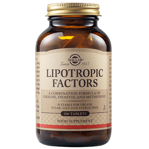 SOLGAR Lipotropic factors 100tablets