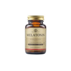 Solgar Melatonin Συμπλήρωμα Διατροφής Μελατονίνης 60 κάψουλες