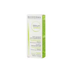 Bioderma Sebium Sensitive Soothing Anti-Blemish Care Αντιμετωπίζει Τα Αίτια Εμφάνισης Της Ευαισθησίας Του Ακνεϊκού Δέρματος 30ml