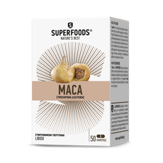 Superfoods Maca Συμπλήρωμα Διατροφής 50 Caps.