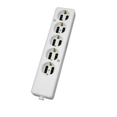 Extension Lead Schuko 5 Sockets Without Cable