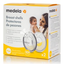 Medela Breast Shells - Προστατευτικά Θηλών, 2τμχ