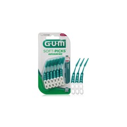 Gum Soft Picks Advanced Interdental Brushes Size Large (651) 30 picies