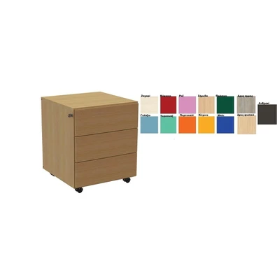 Κομοδίνο Ξύλινο 46x46x50 AS 90047