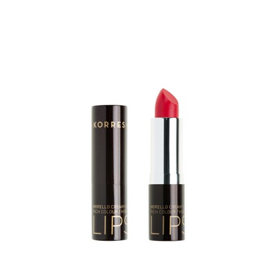 Korres Morello Creamy Lipstick No 44 Φωτεινό Κοραλ