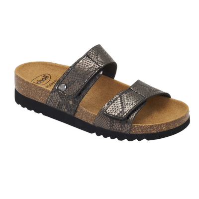 Scholl Lusaka Pewter Γυναικεία Ανατομική Παντόφλα 