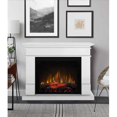 Floor Electric Fireplace With MDF Coating Dimplex 