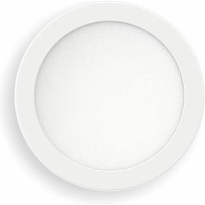 Φωτιστικό Πάνελ Led Slim Χωνευτό 15W 4000Κ Φ170mm 