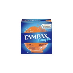 Tampax Compak Super Plus Με Απλικατέρ Για Προστασία & Διακριτικότητα 16 τεμάχια