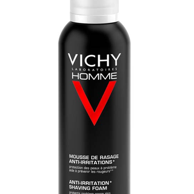 VICHY Homme Anti-Irritation Shaving 200ml - Αφρός Ξυρίσματος Κατά Των Ερεθισμών