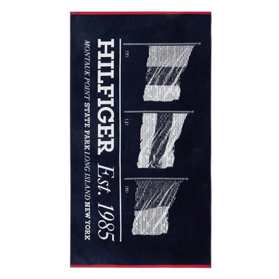 Πετσέτα Θαλάσσης Skipper Μπλε (Navy) 90x170cm 100%