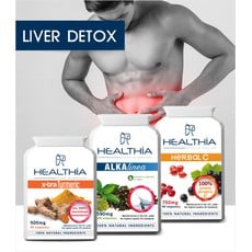 Healthia Liver Detox PROMO PACK X-tra Turmeric 500