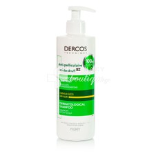 Vichy Dercos Shampoo Anti Dandruff DS Dry Hair - Αντιπιτυριδικό Σαμπουάν για Ξηρά Μαλλιά, 390ml