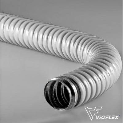 Flexible Spiral Metal Tube With Flexiplast Coating