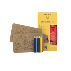 Apivita Promo Bee Sun Safe Hydra Sun Kids Lotion SPF50  200ml & Gift Puzzle 2 Pieces & Crayons 5 pieces