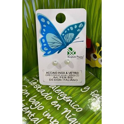 FARMA BIJOUX Σκουλαρίκι Πέρλα Μικρό Μέγεθος