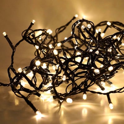 Christmas Lights 60m 1200 Led Warm Extendable With