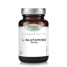 Power Health Platinum Range L-Glutamine 500mg, Συμ
