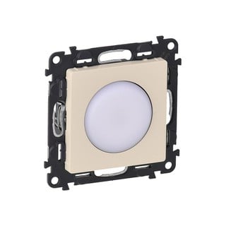 Valena Life Safety Light Detachable Recessed Ivory