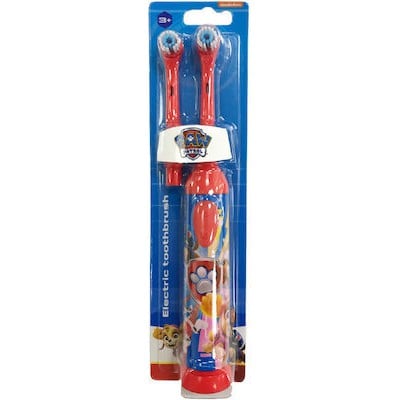 PAW PATROL Electric Toothbrush Ηλεκτρική Oδοντόβουρτσα Για 3+ Χρονών Με 2 Κεφαλές Κόκκινο